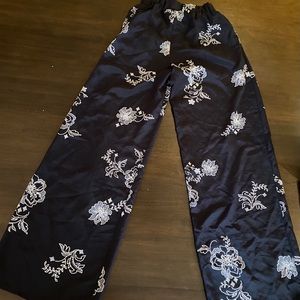 Flowy navy blue pants